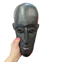 African Handcrafted Wood Mask - Ghana