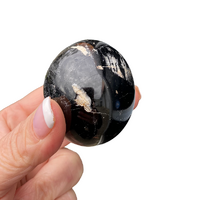 Astrophyllite Quartz Crystal Sphere