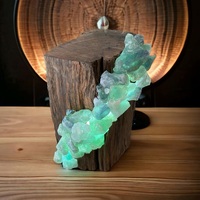 Rainbow Fluorite Crystal Lamp - Handcrafted With Love
