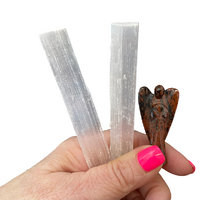 Mahogany Obsidian Includes Selenite Sticks