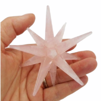 Rose Quartz Crystal Star