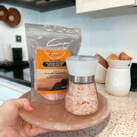 Salt Platter - Grinder plus 500g Refill Salt