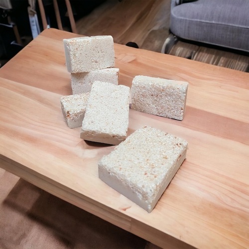 Pure Coconut Soap Infused with Himalayan Salt - x3