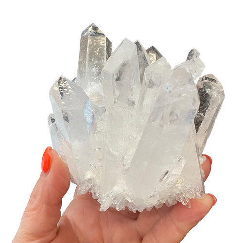 Stunning Natural Clear Quartz Clusters