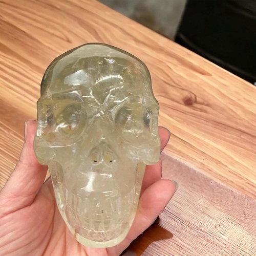 Citrine Crystal Skull - Not Heat Treated