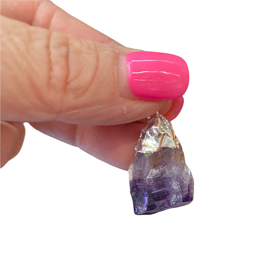 Amethyst Point Necklace - Includes Chain